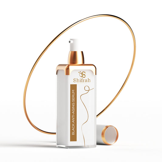 oil-free Black Anti-Aging Serum Rejuvenate skin care wrinkles, miami, florida