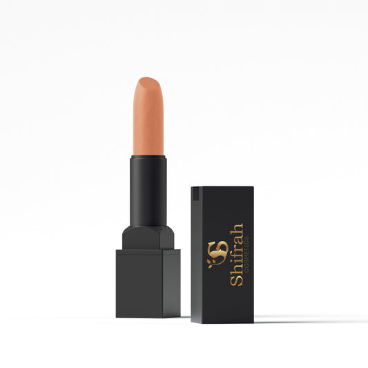 cruelty-free paraben-free vitamin e makeup liquid lipstick lip burnt peach, miami, florida