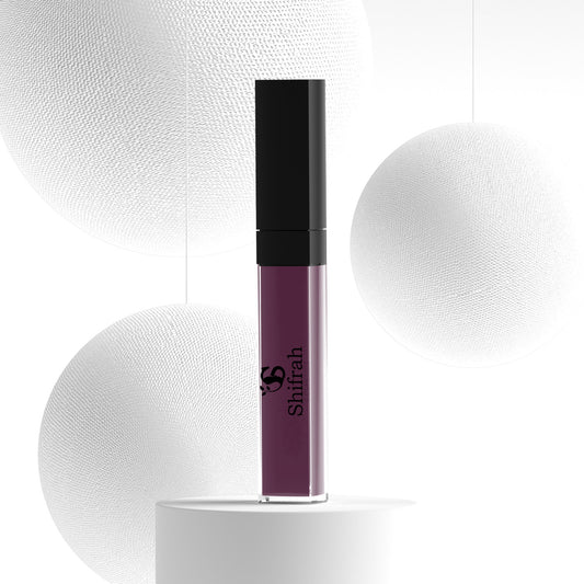vegan cruelty-free makeup lip liquid lipstick Black Berry